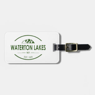 Waterton Lakes National Park Luggage Tag