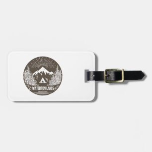 Waterton Lakes National Park Luggage Tag