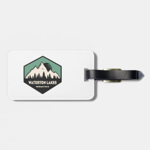 Waterton Lakes National Park Luggage Tag