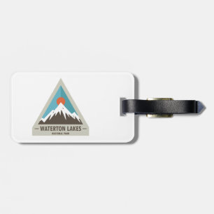 Waterton Lakes National Park Luggage Tag