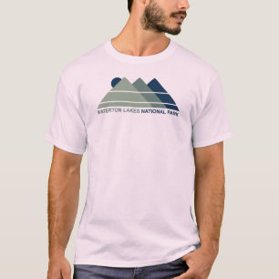 Waterton Lakes National Park Mountain Sun T-Shirt