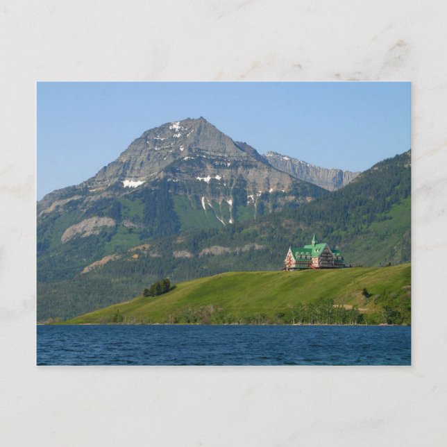 Waterton Lakes National Park Prince Of Wales Hotel Postcard (Front)