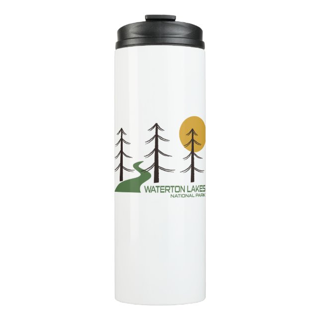 Waterton Lakes National Park Trail Thermal Tumbler (Front)
