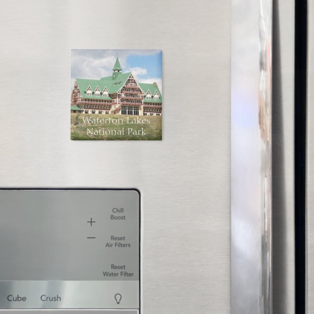 Waterton Lakes National Park Travel Photo Magnet (In Situ (Fridge))