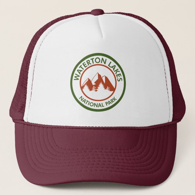 Waterton Lakes National Park Trucker Hat (Front)
