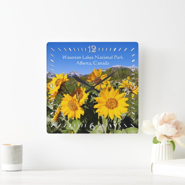 Waterton Lakes National Park Wall Clock (Home)