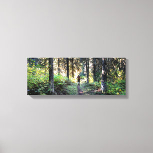 Waterton Valley Detail - Glacier National Park Canvas Print