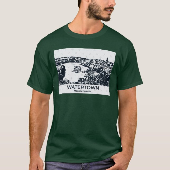 Watertown Massachusetts T-Shirt (Front)