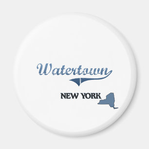Watertown New York City Classic Magnet