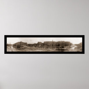 Watertown, NY Photo 1909 Poster