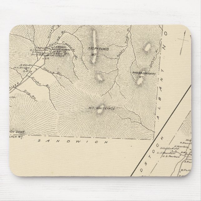 Waterville, Thornton Mouse Mat (Front)