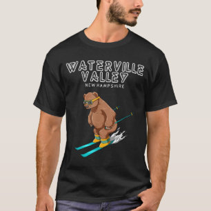 Waterville Valley New Hampshire - Funny Ski Grizzl T-Shirt