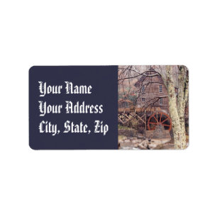Waterwheel Label