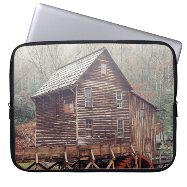 Waterwheel Laptop Sleeve (Front)
