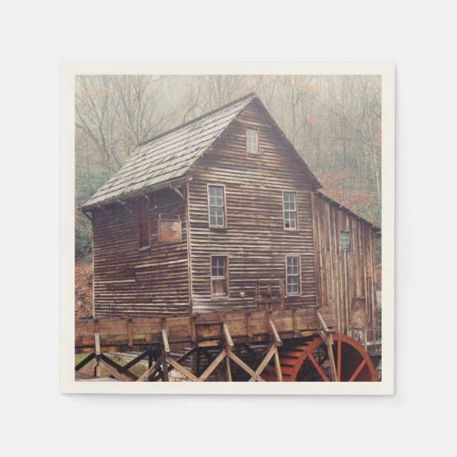 Waterwheel Napkin (Front)