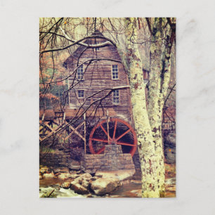 Waterwheel Postcard