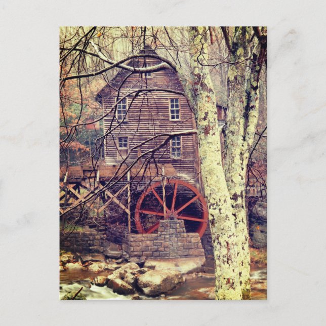 Waterwheel Postcard (Front)