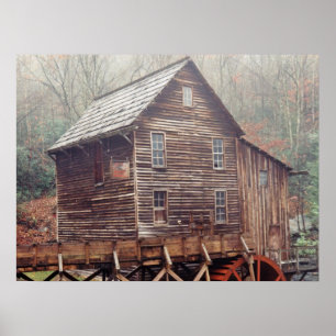 Waterwheel Poster