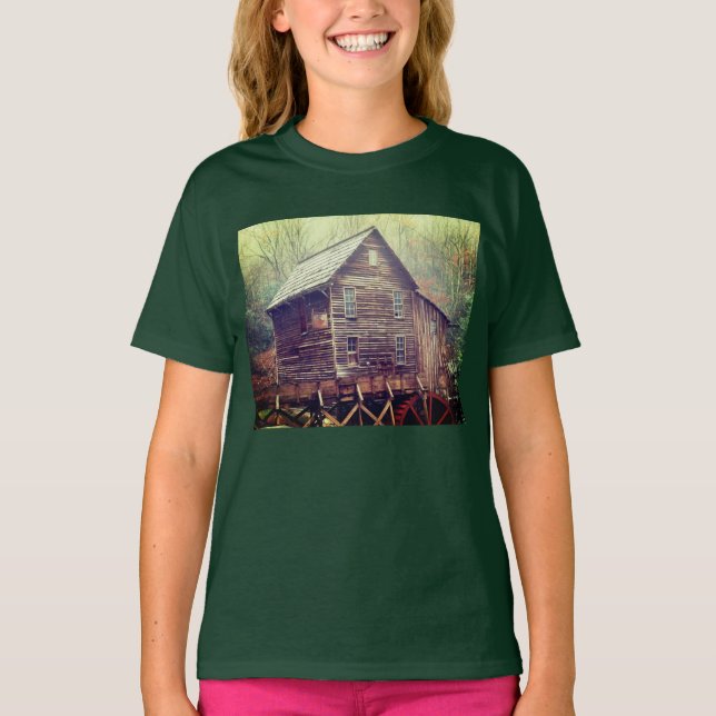 Waterwheel  T-Shirt (Front)