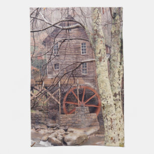 Waterwheel Tea Towel