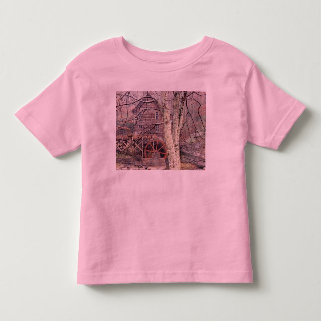 Waterwheel Toddler T-Shirt (Front)