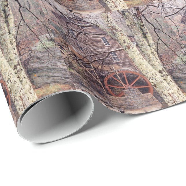 Waterwheel Wrapping Paper (Roll Corner)
