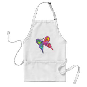 Watery Butterfly Standard Apron