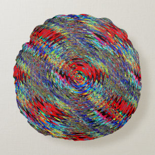 Watery Ripples..... Round Cushion