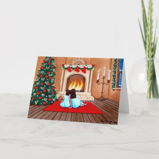 "Wating for Santa Claus" Holiday Card