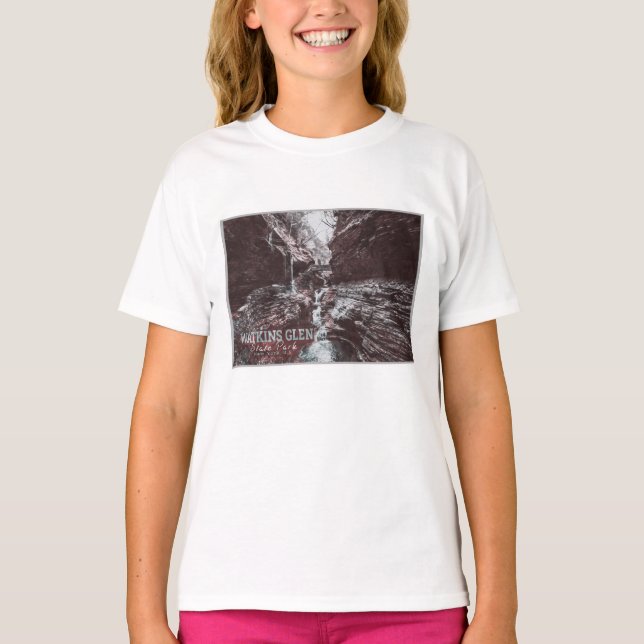 WATKINS GLEN - NEW YORK US T-Shirt (Front)