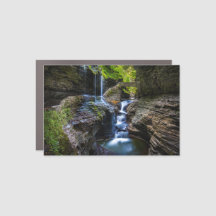 Watkins Glen Rainbow Falls & Bridge