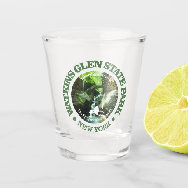 Watkins Glen SP Shot Glass (Front)