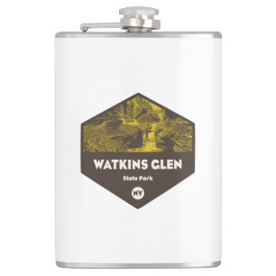 Watkins Glen State Park New York Hip Flask