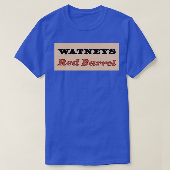 Watneys Red Barrel T-Shirt (Design Front)