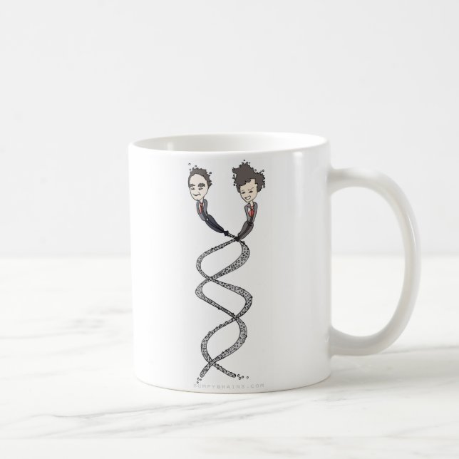 Watson & Crick Neurons Mug (Right)