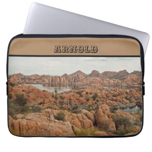Watson Lake Red Rocks Prescott Arizona Landscape Laptop Sleeve
