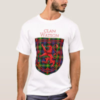 Watson Tartan Scottish Plaid Lion Rampant