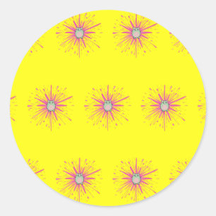 WaTTerMaLLone Spark  Classic Round Sticker