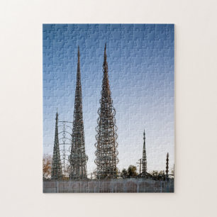 Watts Towers Los Angeles Jigsaw Puzzle