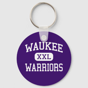 Waukee - Warriors - High School - Waukee Iowa Key Ring
