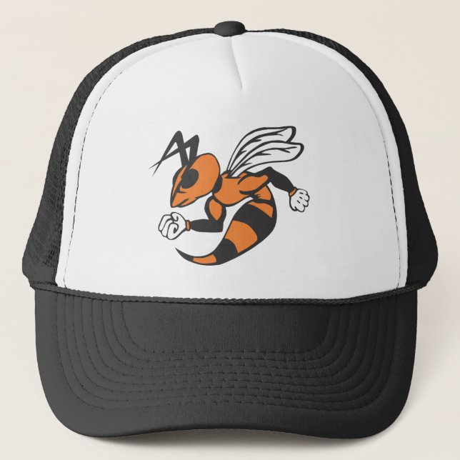 Wautoma Hornet Apparel Trucker Hat (Front)
