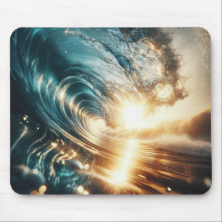Wave Barrel Mouse Mat