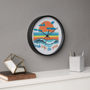 Wave Break Clock