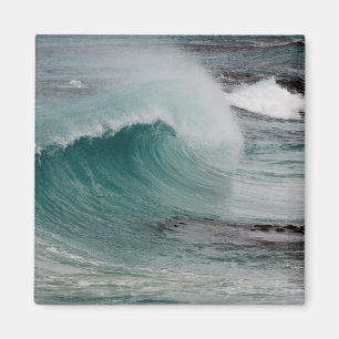 Wave Breaker In Tasmania Magnet