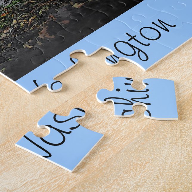 Wave breaker jigsaw puzzle (Side)