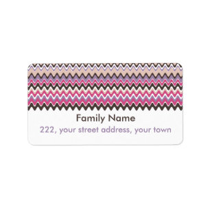 Wave Chevron Bold Label