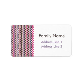 Wave Chevron Bold Label