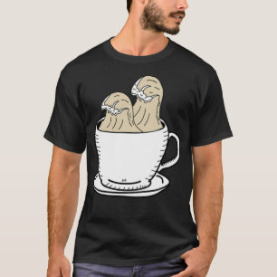 Wave coffee drinker espresso T-Shirt