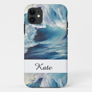 Wave curl iPhone 11 case