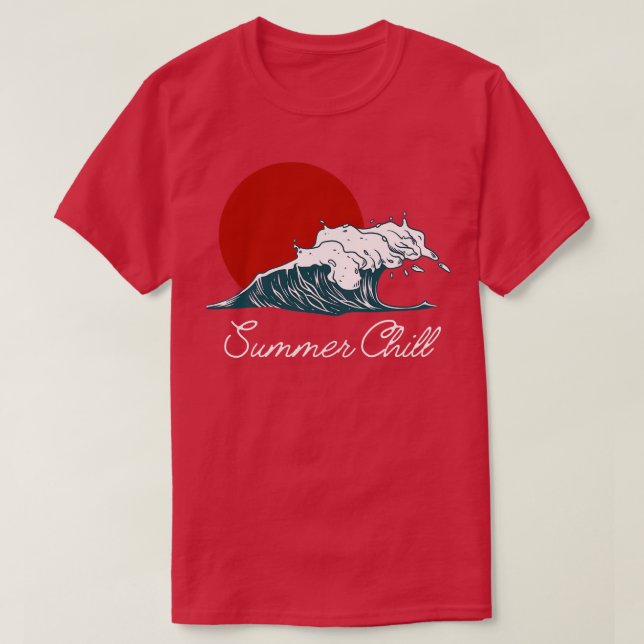 Wave Design TShirt (Design Front)